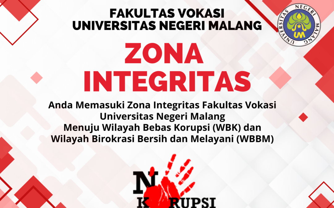 Zona Integritas Fakultas Vokasi