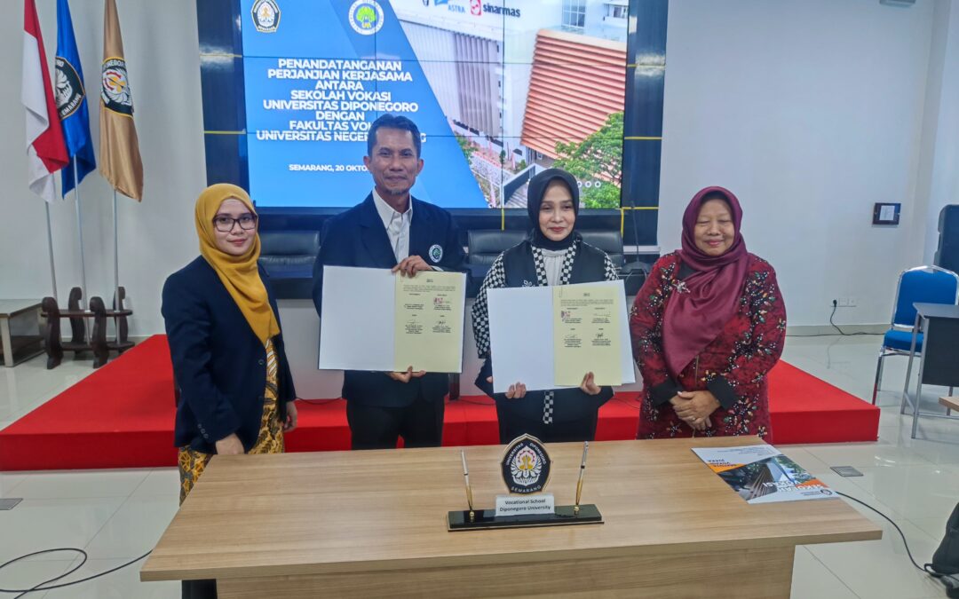 Kerjasama Program Studi D4 Perpustakaan Digital Fakultas Vokasi UM dengan Prodi D4 Informasi dan Humas Sekolah Vokasi Universitas Diponegoro