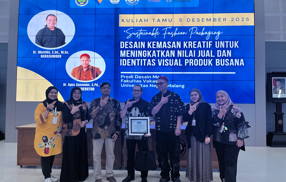 Kuliah Tamu Desain Mode Bahas Inovasi Sustainable Fashion Packaging untuk Penguatan Nilai Jual Produk Busana