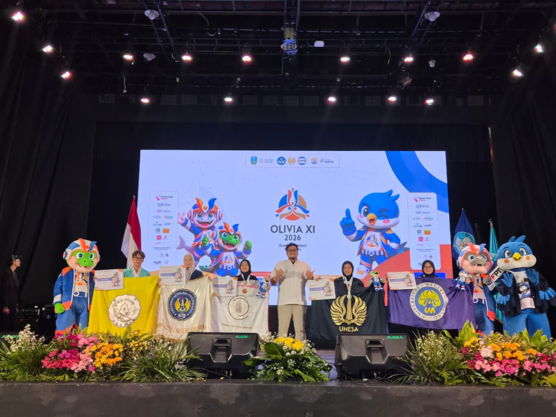 Sarjana Terapan Tata Boga UM Raih Gold Medal di OLIVIA XI 2026 Cabang Patisserie – Cake Decoration